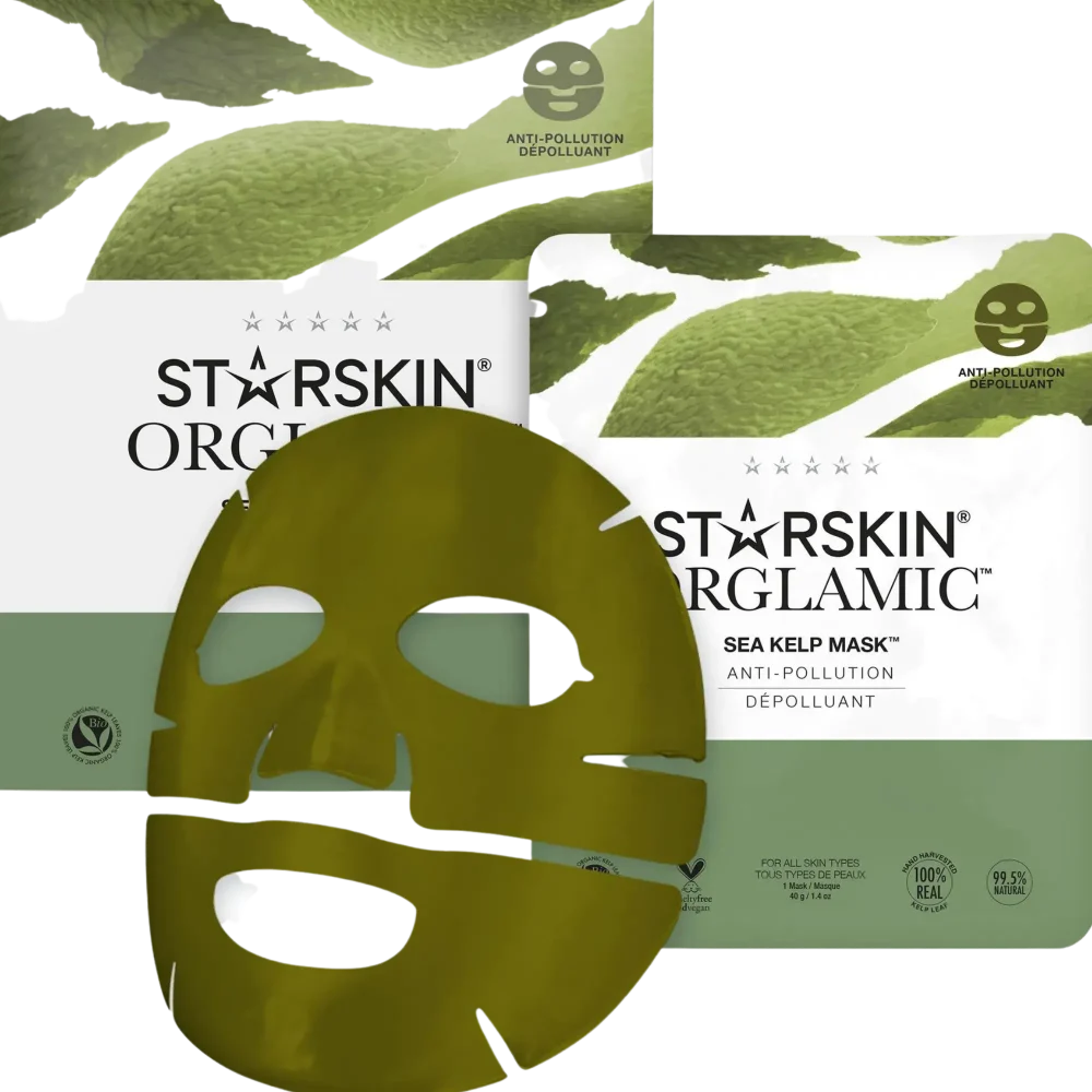 ORGLAMIC™ Sea Kelp Mask™ Anti-Pollution Face Sheet Mask laurence and umeh ltd
